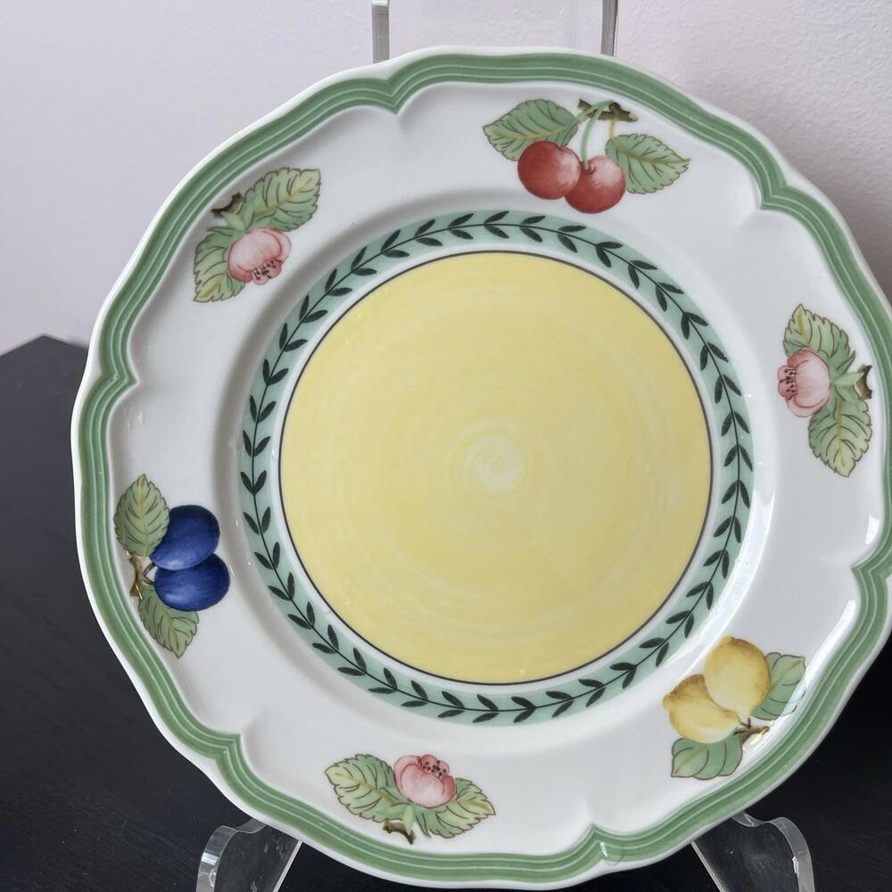 Villeroy And Boch Fleurence French Garden Salad and Bread Plates - Picture 3 of 13